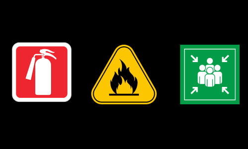 Total Fire Solution Signage